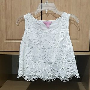 Lilly Pulitzer white top